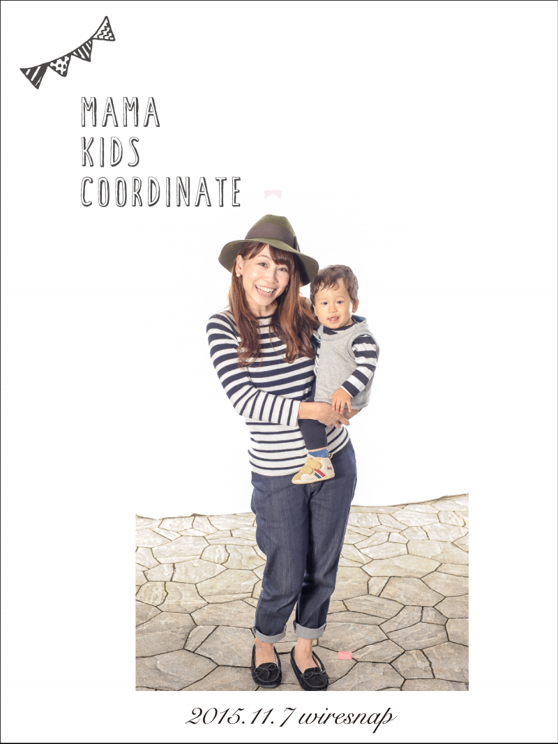 mama  tops #IENA bottoms #nanouniverse くつ　#ミネトンカ kids tops #UNIQUO bottoms #UNIQUO ベスト　#gap