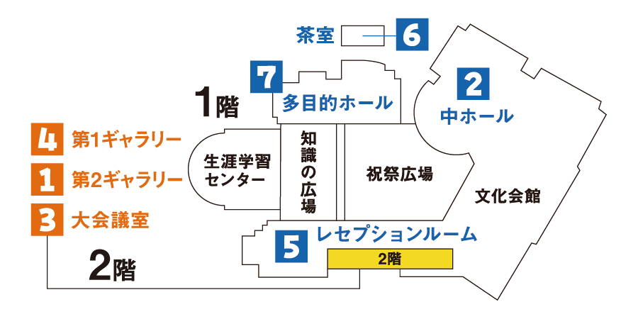 アソボーデーフロアマップ